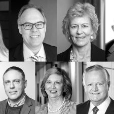Chairman Sid Myer AM, Deputy Chair Hayley Baillie, Tim Bednall, Jillian Broadbent AC, Patrick Corrigan AM, Marilyn Darling AC, Tim Fairfax AC, Sam Meers AO, John Liangis, Dr Helen Nugent AC, Nigel Satterley AM, Susan Armitage and Elizabeth Pakchung.