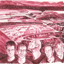 Preparatory study for 'Nothing's as precious as a hole in the ground'