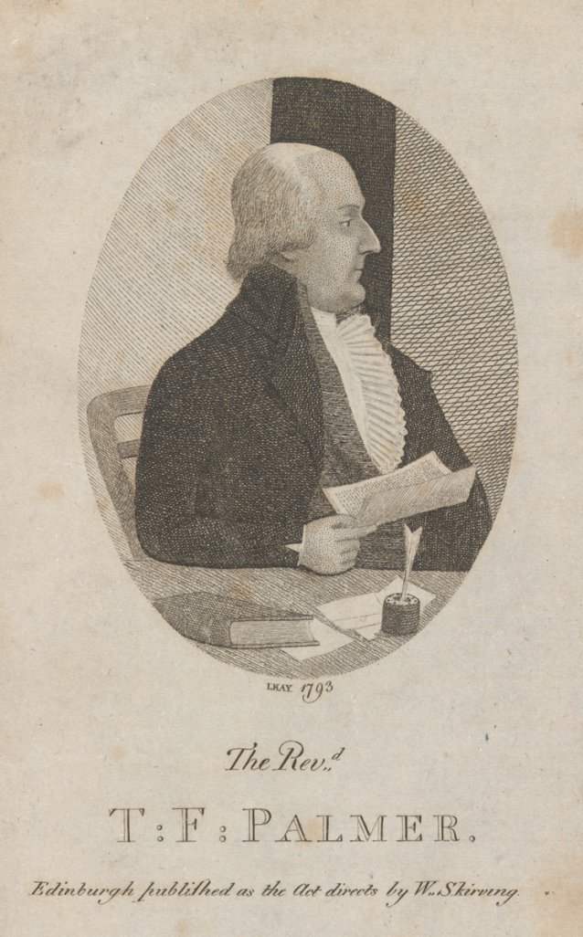 The Rev&rsquo;d TF Palmer, New South Wales, 1793