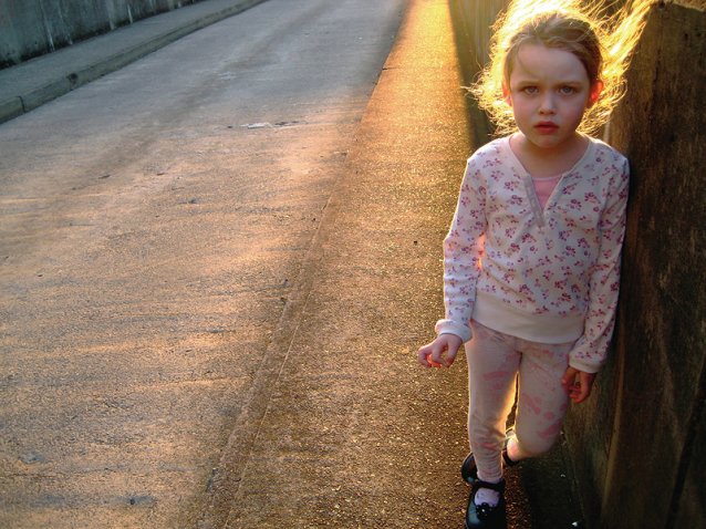 Yumi on fire, one and
a half hours before the
eclipse of the moon, 2007