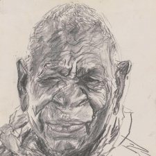 Untitled (Study for 'Emily Kame Kngwarreye with Lily')