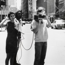 Tracey Moffatt filming early land rights march