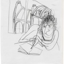 Self portrait, Paris