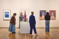 Visitors to the In Bloom exhibition, June 2025 Visitors to the In Bloom exhibition, June 2025