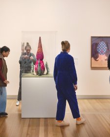 Visitors to the In Bloom exhibition, June 2025 Visitors to the In Bloom exhibition, June 2025