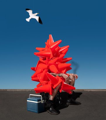 Construction, from the series ‘Heatwave’

, 2017 Gerwyn Davies