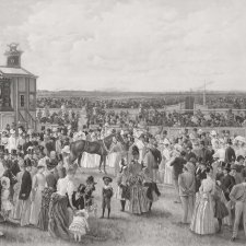 The Derby Day at Flemington