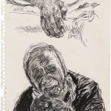 Untitled (Study for 'Emily Kame Kngwarreye with Lily')