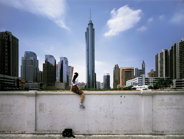 On the wall &ndash; Guangzhou (II), 2002