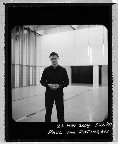 Portrait of Johnson Pilton Walker,
Inside the National Portrait Gallery, Canberra,
25 Hours 31 minutes, 22-23 May 2009