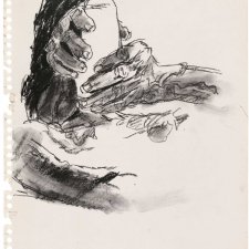 Untitled (Study for 'Emily Kame Kngwarreye with Lily')