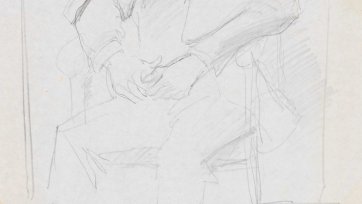 Study for the portrait of Peter Elliott