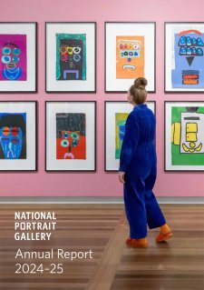 National Portrait Gallery Annual Report 2024–2025 cover