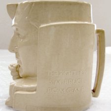 Portrait jug of Stanley Melbourne Bruce