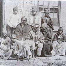 Aborigines at Oyster Cove, Tasmania