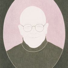 Preparatory study for the portrait of Leo Schofield No.1