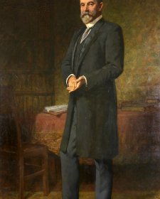 Alfred Deakin, 1914 by Frederick McCubbin