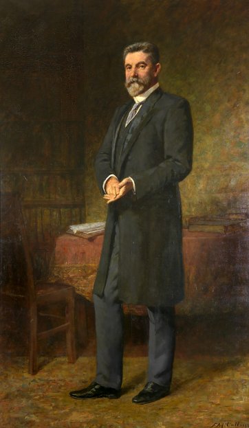 Alfred Deakin, 1914 by Frederick McCubbin