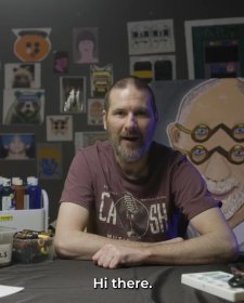 Funny face portraits with Thom Roberts