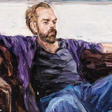 Hugo at home (Hugo Weaving)