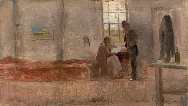 Impressionists&rsquo; camp, 1889