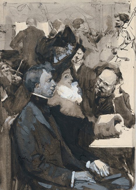 Paris caf&eacute;, c.1901