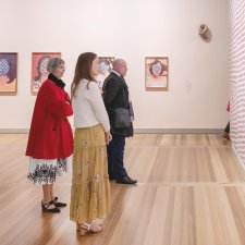 Visitors to the In Bloom exhibition, June 2025 Visitors to the In Bloom exhibition, June 2025