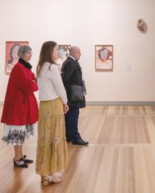 Visitors to the In Bloom exhibition, June 2025 Visitors to the In Bloom exhibition, June 2025