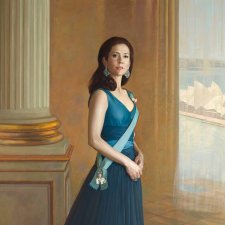 Portrait of HRH Crown Princess Mary of Denmark