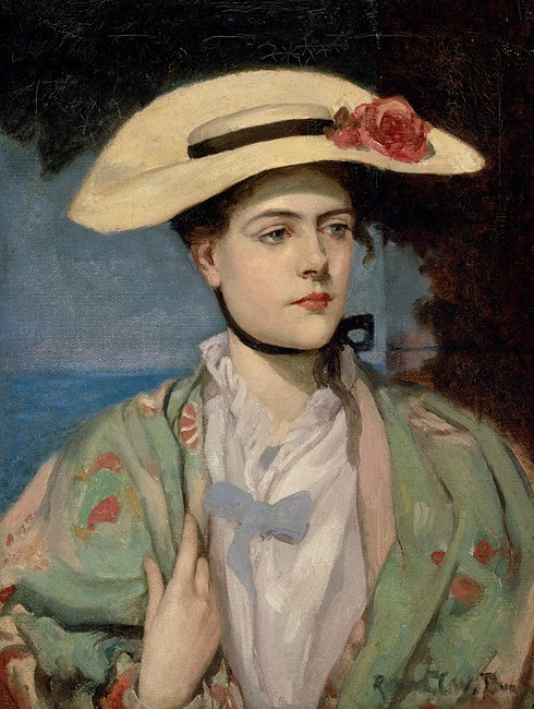 Portrait of the artist&rsquo;s wife, c.1902