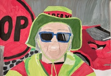 Chris, the lollipop lady 