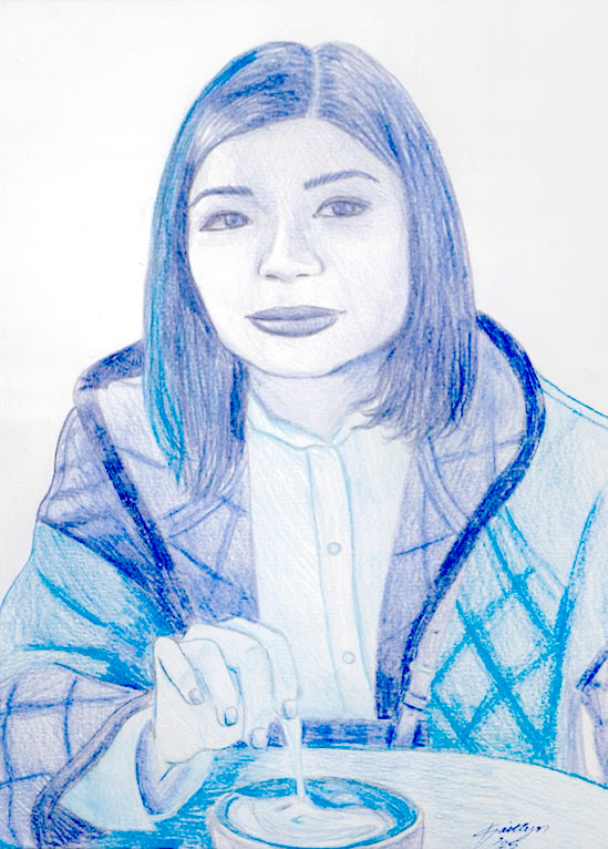 Mum at the cafe Mum at the cafe