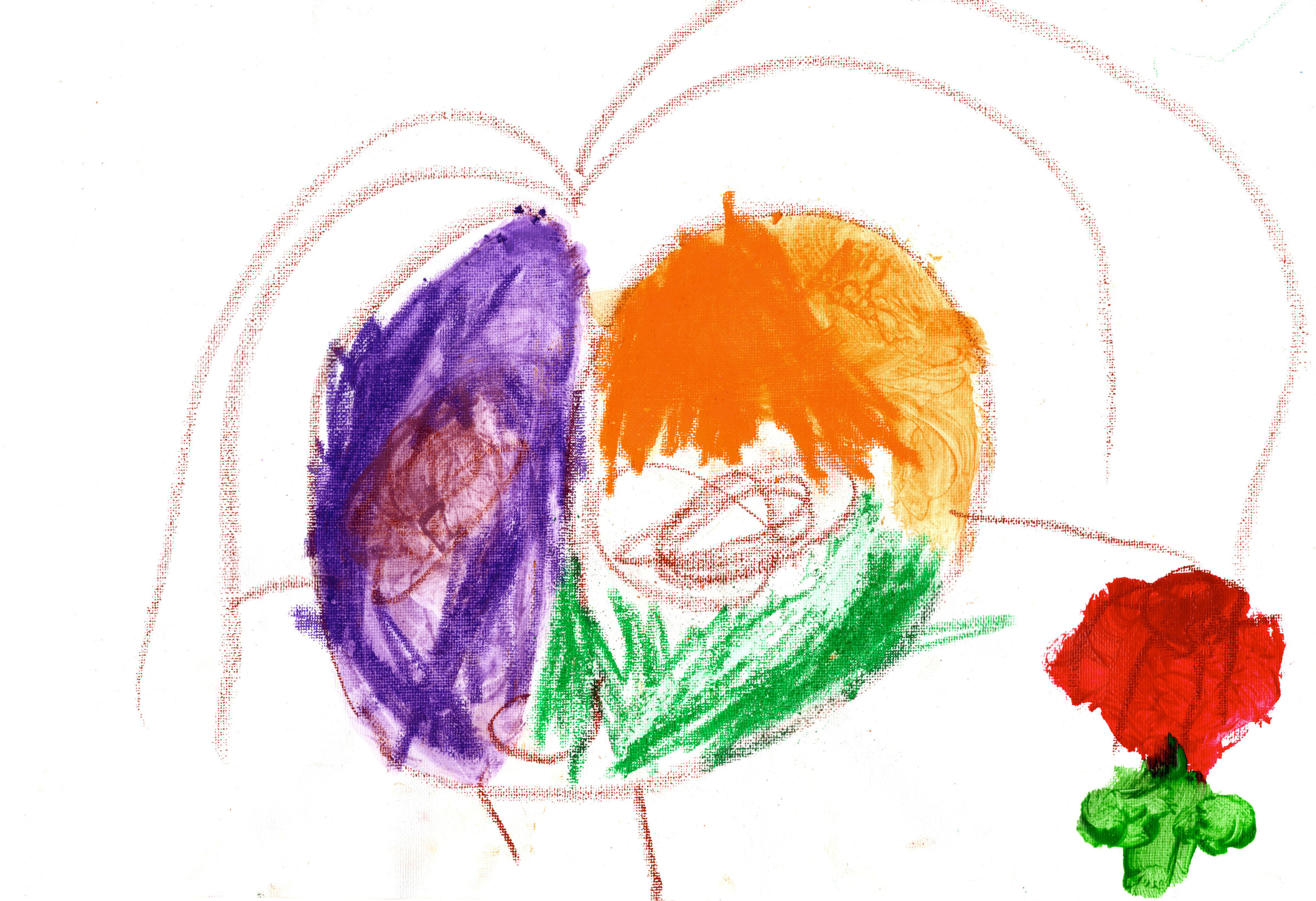 My Mummy with Red Rose My Mummy with Red Rose