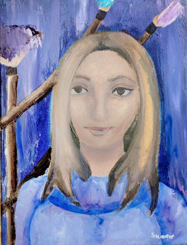Elida In Paint