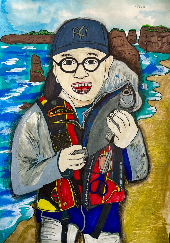 Dad and His Proud Catch