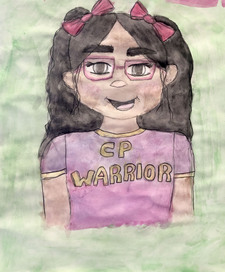 My sister a CP warrior