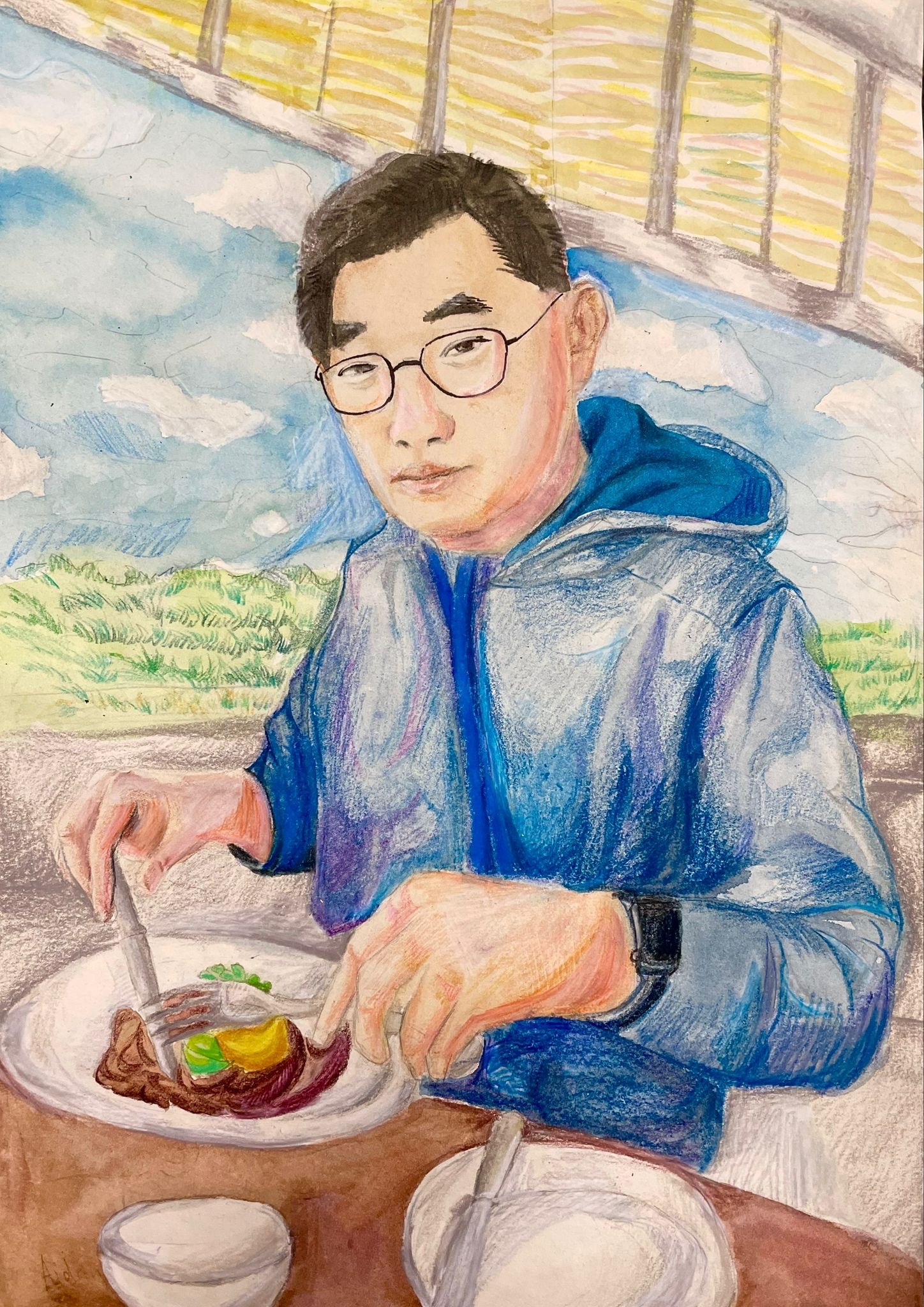 My Dad, the bravest one My Dad, the bravest one